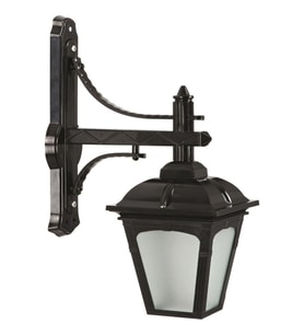 AVONNI BAP-68185-BSY-M2 Siyah Boyalı Dış Mekan Aydınlatma E27 ABS Polikarbon Cam 40x20cm