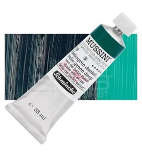 Mussini 35ml Yağlı Boya Seri:3 No:518 Helio Green Deep