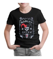 Harley Quinn - Sane Crazy Siyah Çocuk Tshirt