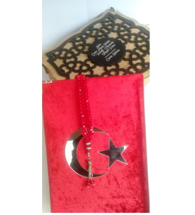 Babalar Gününe Güzel Özel Ay Yıldız Kuran-ı Kerim Seti