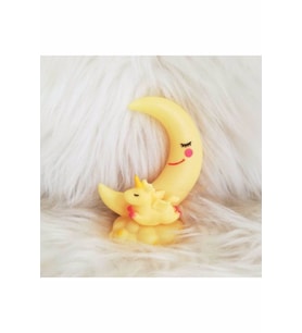 Sarı Unicorn Renk Değiştiren Ay Lamba