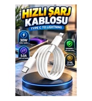 30W 5.0A Type-C Hızlı Şarj ve Veri Aktarım Kablosu – Dayanıklı Dış Kaplama