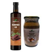 Doğaltercih Keçiboynuzu Özü 700 gr + Keçiboynuzu Unu (Harnup Tozu) 200 gr İKİLİ SET