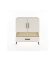 Hyperion Şifonyer 2 Raflı Tek Çekmeceli 2 Kapaklı 88x44x96 Aytaşı-Aytaşı