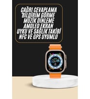 Akıllı Saat Amoled Ekran Bluetooth Bağlantılı Özel Tasarım Unısex