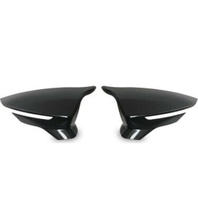Seat İbiza 2008 - 2017 Yarasa Ayna Kapağı ( (Piona Black,İthal) (Parlak Siyah)