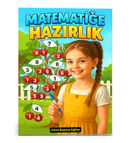 Okul Öncesi ve Birinci Sınıflar için Matematiğe Hazırlık YAZ-SİL Kitabı