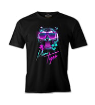 Miami - Kaplan Siyah Erkek Tshirt
