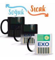 Kpop Exo Sihirli Kupa Bardak Porselen