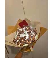 Işıklı Kelebek Buketi 3D