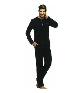pilelistore Us Polo 17384 Erkek  Uzun Kol Pijama Takımı
