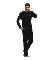 pilelistore Us Polo 17384 Erkek  Uzun Kol Pijama Takımı