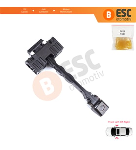 VW Caddy MK4 MK5 SB 2020-On MPV Box 2K7837249A İçin Ön Sağ veya Sol Kapı Gergisi