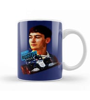 George Russell Low Poly Kupa Bardak Porselen