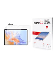 Honor Pad V9 Uyumlu Zore 5in1 Tablet Temperli Cam Ekran Koruyucu (Şeffaf)