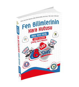 2024 8.Sınıf LGS Fen Bilimlerinin Kara Kutusu Dijital Çözümlü Çıkmış Soru Bankas