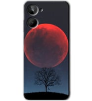 Realme 10 4G Kılıf HD Desen Baskılı Kılıf - Kanlı Ay