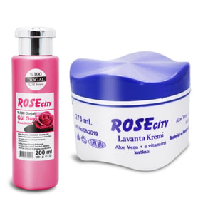 RoseCity 200Ml Gülsuyu Alana 275Ml AloeVera Lavanta Krem Hediye