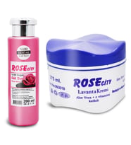 RoseCity 200Ml Gülsuyu Alana 275Ml AloeVera Lavanta Krem Hediye