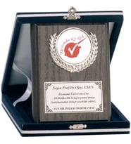 ODAK KUPA - Ahşap Plaketler - PL-003 B - 12x16 cm