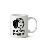 Princess Leia To Me Shes Royalty Star Wars iki Tarafı Baskılı Kupa Bardak