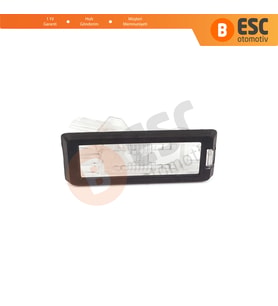 Dacia Duster Renault Fluence için Plaka Lambası 8200013577