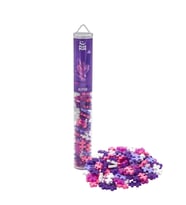 PLUS-PLUS GLITTER MIX /100 PCS TUBE
