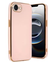 iPhone 16E Kılıf Volet Silikon - Pembe