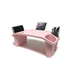 Pembe, Çocuk Çalışma Masası - Kalemlikli Organizer Masa