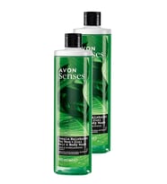 Senses Adaçayı ve Sandal Ağacı Kokulu Erkek Saç ve Vücut Şampuanı 500 Ml. İkili Set