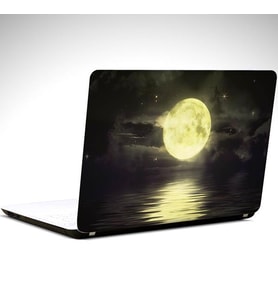 Ay ve Yıldızlar Laptop Sticker 10 İnch (25X19CM)