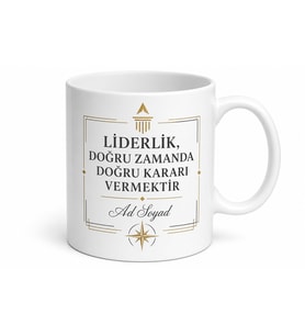 Patrona Özel Karizmatik Kupa Bardak Hediye Baskılı Porselen Mug