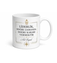 Patrona Özel Karizmatik Kupa Bardak Hediye Baskılı Porselen Mug