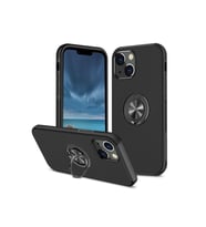 Çınarcık Dev iPhone 13 Kılıf Elit Yüzüklü Kapak - Gümüş