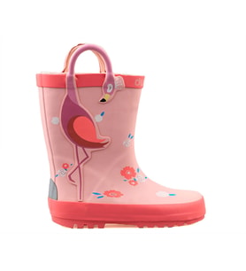 Dudino 25A336 Loly Flamingo Çocuk Yağmur Çizmesi 25A336-LOLY-FLAMINGO Pembe