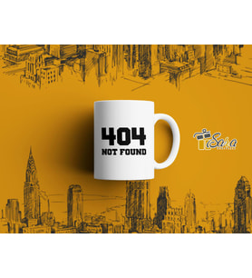 "404 Not Found" Yazılı Kupa Bardak