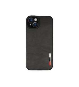 Çınarcık Dev iPhone 14 Plus Kılıf Loop Deri Silikon - Lacivert