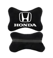 Honda Siyah Ortopedik Oto Boyun Yastığı Koltuk Yastığı Boyun Yastığı Papyon Yastık 2 Adet