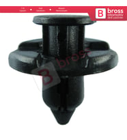 Nissan 01553 09321 Toyota 90044 68320 İçin 10 Adet Tampon Klipsi