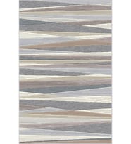 Eliana Home Baskılı, Yıkanabilir Kaymaz Taban Salon Halısı LNA0371 100x150 cm (Gri)