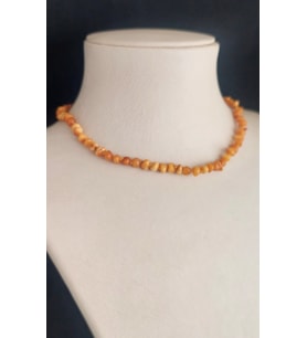Litvanya kehribarı çocuk kolye Q Collection Takı Tasarım