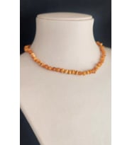 Litvanya kehribarı çocuk kolye Q Collection Takı Tasarım