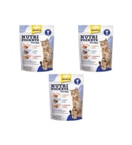 Gimcat Nutri Pockets Sea Mix Kedi Ödül Maması 150 Gr x3 Adet