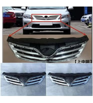 Toyota Corolla Makyajlı Kasa Ön Panjur Krom 2010-2012