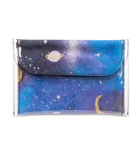 El Boyama Astronom Serisi Medium Özel Clutch Çanta