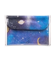 El Boyama Astronom Serisi Medium Özel Clutch Çanta