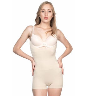 Amora Secret Ten Mı Emay 2058 Göğsü Açık Kısa Paça Boy Korse