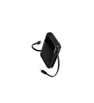 Ttec 2BB215S ReCharger Pro LCD 10.000 mAh PD 22,5W Lightning ve USB-C Dahili Kablolu Taşınabilir Hızlı Şarj Aleti