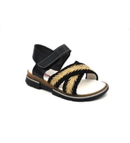 ŞirinGenç Cks42 Kız Çocuk Patik-Filet Sandalet SİYAH
