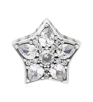 Nur Silver Yıldız Model Gümüş Charm NUR-BL00327